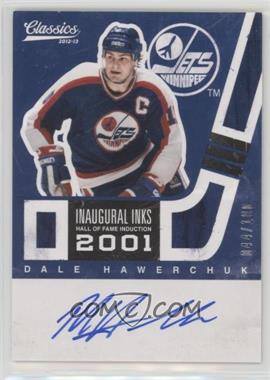 2012-13 Panini Classics Signatures - Inaugural Inks #INK-DH - Dale Hawerchuk /100