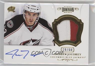 2012-13 Panini Dominion - Autographed Patch #18 - Andrew Joudrey /60