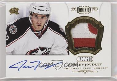 2012-13 Panini Dominion - Autographed Patch #18 - Andrew Joudrey /60