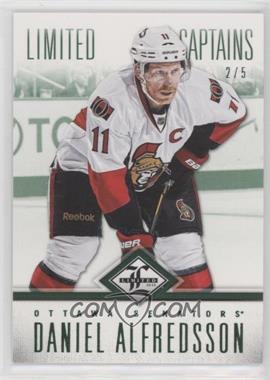 2012-13 Panini Limited - [Base] - Emerald #170 - Limited Captains - Daniel Alfredsson /5