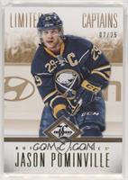 Limited Captains - Jason Pominville #/25