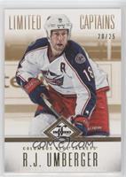 Limited Captains - R.J. Umberger #/25