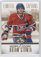 Limited Captains - Brian Gionta #/25