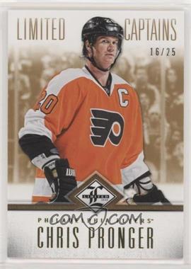 2012-13 Panini Limited - [Base] - Gold #171 - Limited Captains - Chris Pronger /25