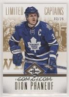 Limited Captains - Dion Phaneuf #/25