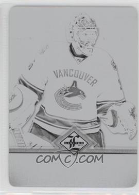 2012-13 Panini Limited - [Base] - Printing Plate Black #127 - Cory Schneider /1