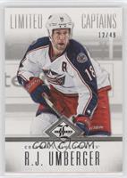 Limited Captains - R.J. Umberger #/49