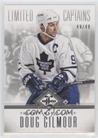 Limited Captains - Doug Gilmour #/49