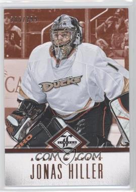 2012-13 Panini Limited - [Base] #123 - Jonas Hiller /299