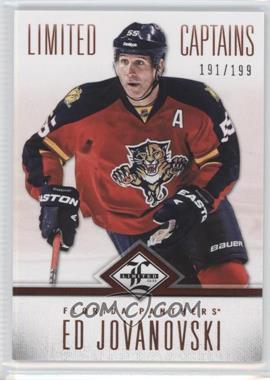 2012-13 Panini Limited - [Base] #162 - Limited Captains - Ed Jovanovski /199