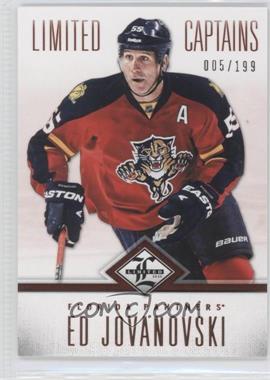 2012-13 Panini Limited - [Base] #162 - Limited Captains - Ed Jovanovski /199