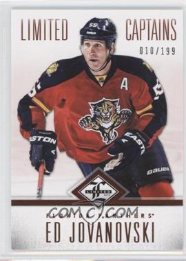 2012-13 Panini Limited - [Base] #162 - Limited Captains - Ed Jovanovski /199