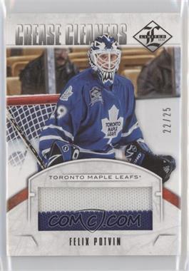 2012-13 Panini Limited - Crease Cleaners Materials - Prime #CC-FP - Felix Potvin /25