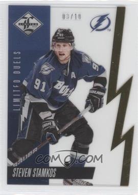 2012-13 Panini Limited - Limited Duels - Gold #LD-15A - Steven Stamkos /10