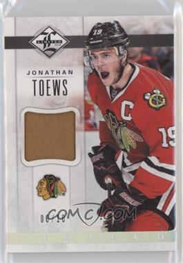 2012-13 Panini Limited - Limited Jerseys - Patch #LJ-TO - Jonathan Toews /10