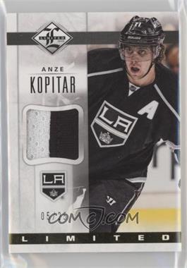 2012-13 Panini Limited - Limited Jerseys - Prime #LJ-AZ - Anze Kopitar /25