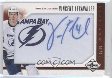 2012-13 Panini Limited - Monikers Patch Signatures #M-VL - Vincent Lecavalier /99