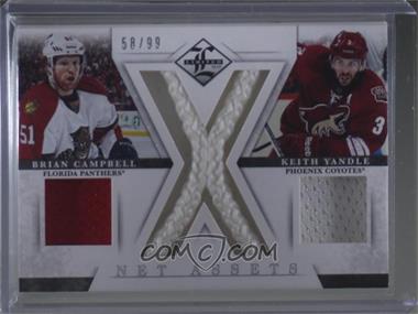 2012-13 Panini Limited - Net Assets #NA-BCKY - Brian Campbell, Keith Yandle /99
