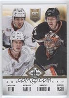 Anaheim Ducks (Emerson Etem, Hampus Lindholm, Rickard Rakell, Viktor Fasth) #/4…