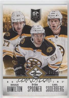 2012-13 Panini Limited - Rookie Redemptions #R-BOS - Boston Bruins (Dougie Hamilton, Ryan Spooner, Carl Soderberg) /499