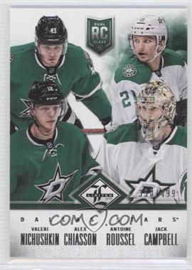 2012-13 Panini Limited - Rookie Redemptions #R-DAL - Dallas Stars (Valeri Nichushkin, Alex Chiasson, Antoine Roussel, Jack Campbell) /499