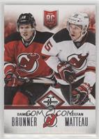 New Jersey Devils (Damien Brunner, Stefan Matteau) #/499