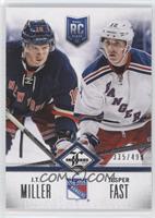 New York Rangers (J.T. Miller, Jesper Fast) #/499