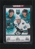 San Jose Sharks (Tomas Hertl, Matt Nieto, Matt Irwin) [Uncirculated] #/499