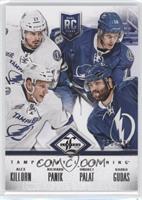 Tampa Bay Lightning (Alex Killorn, Ondrej Palat, Richard Panik, Radko Gudas) #/…