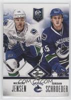 Vancouver Canucks (Nicklas Jensen, Jordan Schroeder) #/499