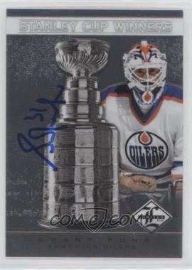 2012-13 Panini Limited - Stanley Cup Winners - Signatures #SC-47 - Grant Fuhr /99