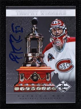 2012-13 Panini Limited - Trophy Winners - Signatures #TW-15 - Patrick Roy /50
