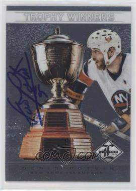 2012-13 Panini Limited - Trophy Winners - Signatures #TW-26 - Denis Potvin /99