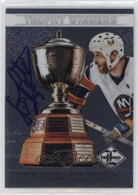 2012-13 Panini Limited - Trophy Winners - Signatures #TW-26 - Denis Potvin /99