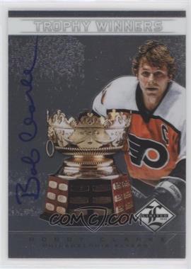 2012-13 Panini Limited - Trophy Winners - Signatures #TW-31 - Bobby Clarke /99