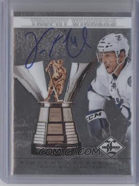 2012-13 Panini Limited - Trophy Winners - Signatures #TW-33 - Vincent Lecavalier /99