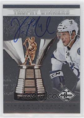 2012-13 Panini Limited - Trophy Winners - Signatures #TW-33 - Vincent Lecavalier /99