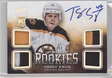 2012-13 Panini Prime - [Base] - Holo Silver #104 - Prime Rookies - Torey Krug /50