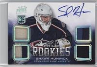 Prime Rookies - Shawn Hunwick #/50