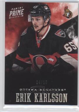 2012-13 Panini Prime - [Base] - Holo Silver #41 - Erik Karlsson /10