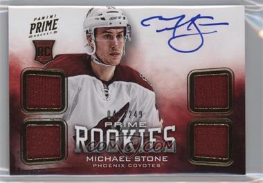 2012-13 Panini Prime - [Base] #141 - Prime Rookies - Michael Stone /249