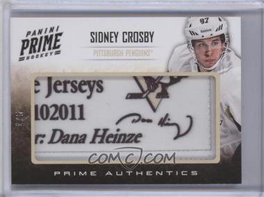 2012-13 Panini Prime - Prime Authentics #93 - Sidney Crosby /5