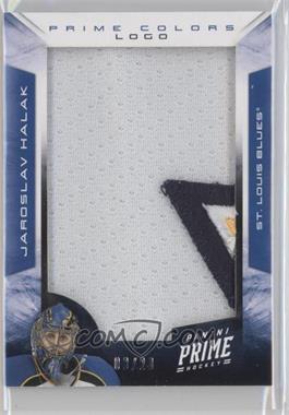 2012-13 Panini Prime - Prime Colors - Logo #116L - Jaroslav Halak /20