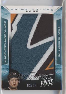 2012-13 Panini Prime - Prime Colors - Logo #78 - Marc-Edouard Vlasic /22