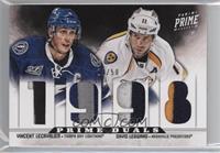 Vincent Lecavalier, David Legwand #/50