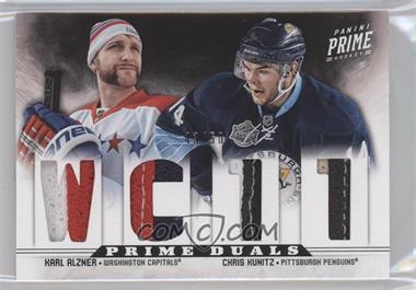 2012-13 Panini Prime - Prime Duals - Prime #40 - Karl Alzner, Chris Kunitz /50