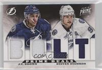 J.T. Brown, Steven Stamkos #/200