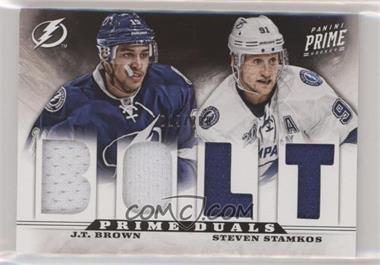 2012-13 Panini Prime - Prime Duals #7 - J.T. Brown, Steven Stamkos /200