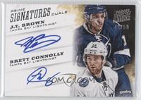 2013-14 Panini Prime Update - J.T. Brown, Brett Connolly #/50