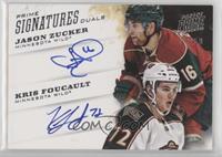 2013-14 Panini Prime Update - Jason Zucker, Kris Foucault #/50